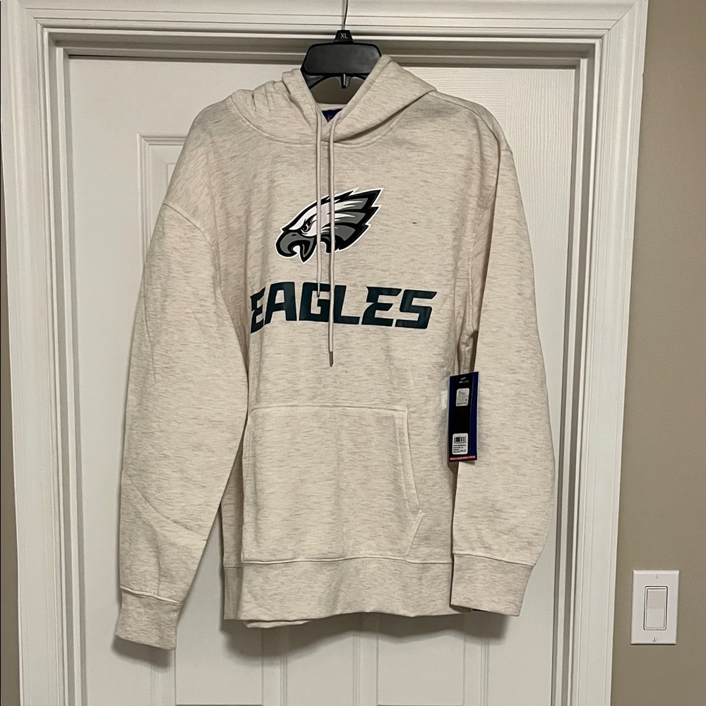NFL Philadelphia Eagles Beige Hoodie